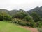 Garden looking onto to Castle Rock