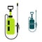 Garden manual sprayer icon - gardening equipment