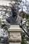 Garden Manuel Bivar bust statue