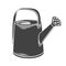 Garden metal watering can glyph icon