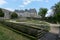 The garden of the Morbihan prefecture in Vannes in Brittany