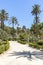 Garden of Normans Palace in Palermo, Sicily