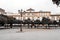 The Garden of Oranges, El Patio de Los Naranjos, the courtyard of the Great Mosque of Seville, Spain