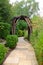 Garden Path and Arbor