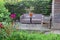 Garden patio lounge furniture flowers