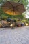 Garden Patio Table and Chairs with Umbrella