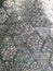 Garden paver abstract pattern