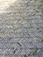 Garden paver abstract pattern