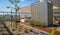 Garden on the roof - residential building close to Helinki port and Baltic Sea