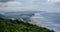 Garden Route, South Africa. Brenton on Sea at Knysna Lagoon, photographed from high up on the surrounding hills.