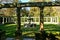 Garden with ruins of a convent in Matosinhos