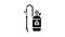 garden sprayer pressure water irrigation glyph icon animation