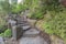 Garden Stair Steps with Natural Rocks