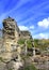 Garden statues Sandgate Castle Kent UK