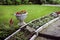 Garden with stone landscaping