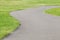 Garden stone nature pathway