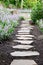 Garden Stone Path and Liriope