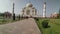 The garden at Taj Mahal Agra