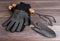 Garden tool and nylon gloves