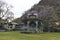 Garden view of Rampur Palace at Rampur Bushahr in Shimla, Himachal Pradesh, India.