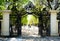 Garden Walkway at Schonbrunn Palace in Vienna
