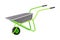 Garden Wheelbarrow as Handy Tool for Carrying Crops and Soil Vector Illustration