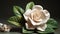 Gardenia Blooms in Plasticine