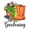 Gardening banner