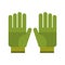 gardening gloves protection icon