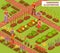 Gardening Isometric Composition