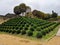 Gardens of Amboise castel. Chaumont Castel in Loire Valley, France