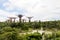 Gardens by the Bay and Supertree Grove in Singapore