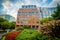 Gardens and buildings at Johnson & Wales University, in Charlotte, North Carolina.