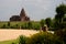 The gardens at Buriram Castle Thailand