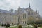 Gardens cathedral Notre-Dame de Reims