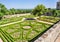 Gardens of El Escorial palace outside Madrid, Spain