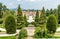 Gardens of Estense Palace Palazzo Estense of Varese, Italy