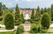 Gardens of Estense Palace Palazzo Estense, Varese, Italy