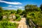 Gardens at the National Arboretum in Washington, DC.