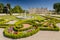 Gardens of the palace Branicki, the historic complex is a popular place for locals, Bialystok, Poland