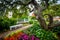 Gardens at Prescott Park, in Portsmouth, New Hampshire.