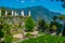 Gardens at Villa Rufolo in the Italian town Ravello