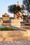 Gardjola Gardens in the early morning, Senglea, Malta