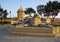 Gardjola Gardens in the early morning, Senglea, Malta