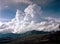 Gargantuan cumulonimbus cloud from the Crater Lake Trail, Weminuche Wilderness, Colorado