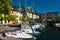 Gargnano - Villa - harbor, Lake - lago - Garda, Lombardy, Italy