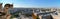 Gargoyle looks panorama of Paris