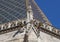 Gargoyles on the Gothic roof of Saint Stephen`s Cathedral, Vienna, Austria