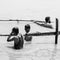 Garh Mukteshwar, UP, India - June 11 2022 - People are taking holy dip on the occasion of Nirjala Ekadashi, A view of Garh Ganga