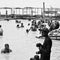 Garh Mukteshwar, UP, India - June 11 2022 - People are taking holy dip on the occasion of Nirjala Ekadashi, A view of Garh Ganga